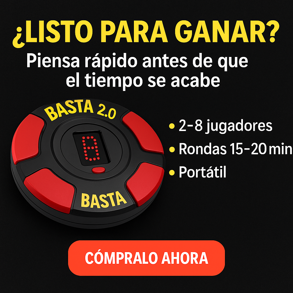 Juego De Mesa ¡Basta! 2.0