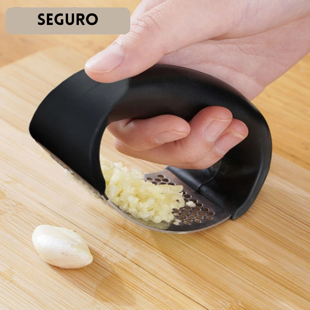 Moledor de ajo en acero inoxidable + Envío Gratis