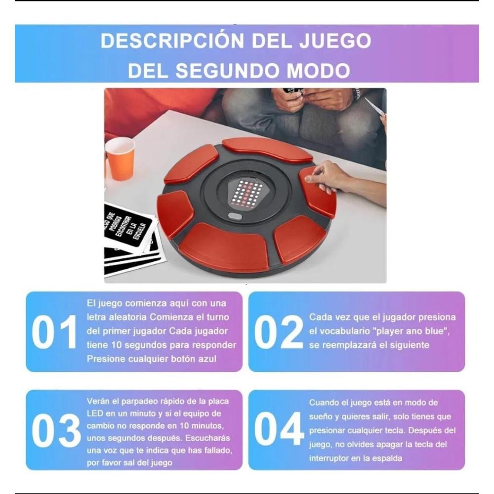 Juego De Mesa ¡Basta! 2.0