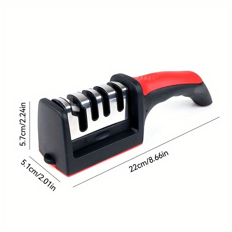 Afilador De Cuchillos Y Tijeras Cocina 4 en 1- Corta, Pica y Rebana sin Esfuerzo + Envío Gratis