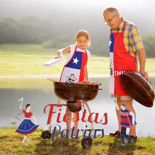 Delantal De Cocina Dieciochero Fiestas 2x1