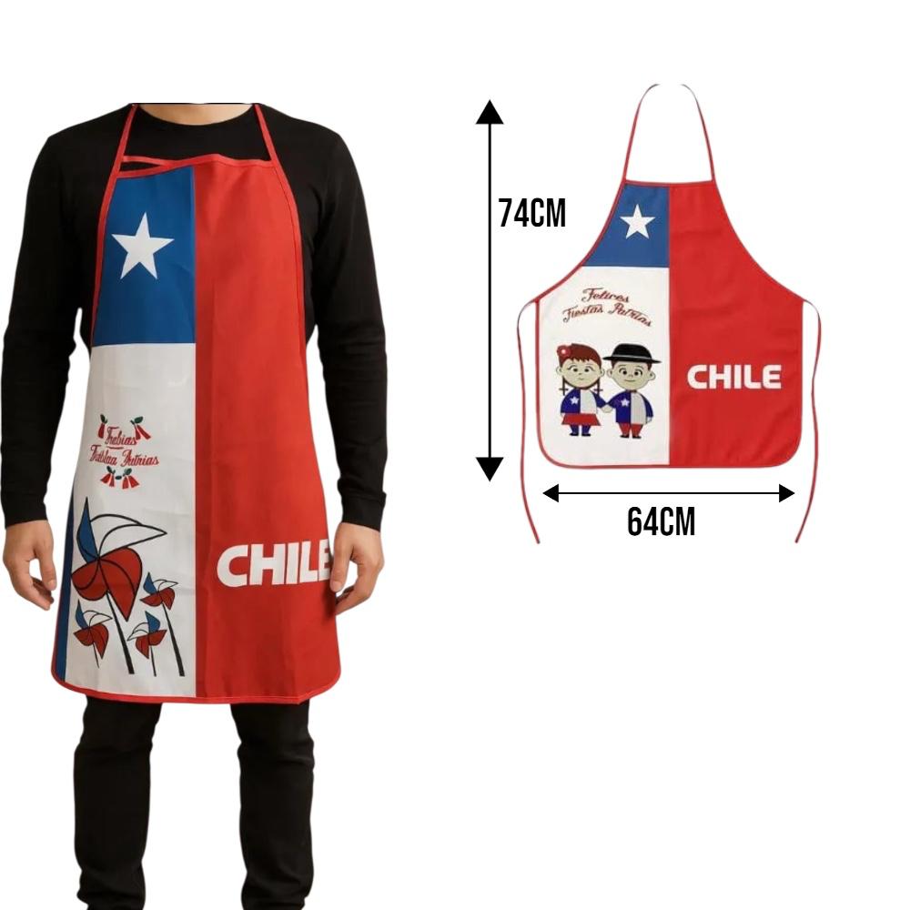 Delantal De Cocina Dieciochero Fiestas 2x1